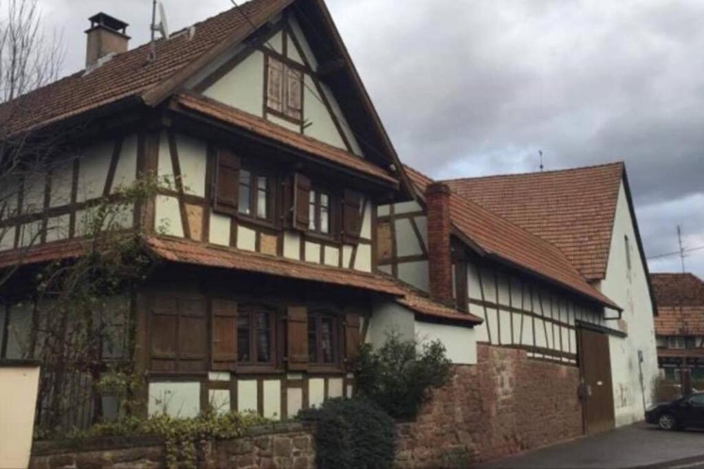 Gite Alsacien Eckwersheim Exteriör bild
